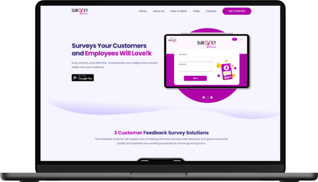Survey Gesture Solutions